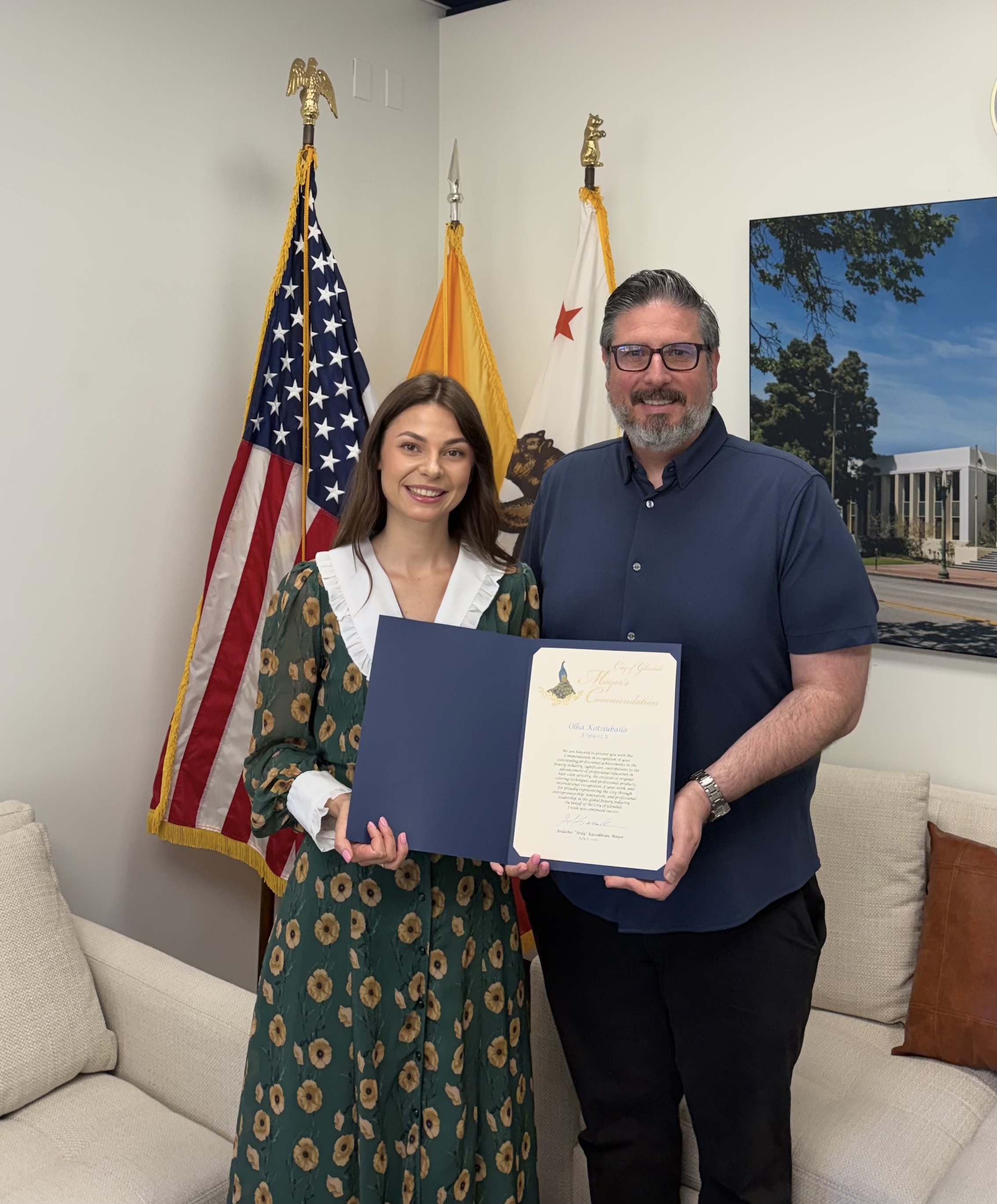 Mayor's Commendation · Glendale